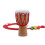 wooden mini djembe hand drum african percussion gift 1