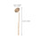 brass incense cone making tools set with spoon brush 10