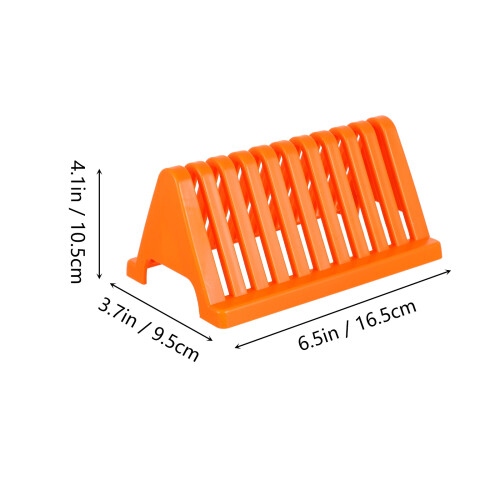 2pcs glass slide drain racks drying and storage stands 1
