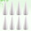 12 pcs solid polystyrene cone christmas ornaments for craft projects 5
