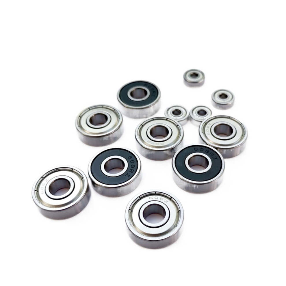 699Zz 9X20x6mm Ball Bearing 2Rs Shielded, 10Pcs Set (Includes 698 Size Bearings) 9016109176011