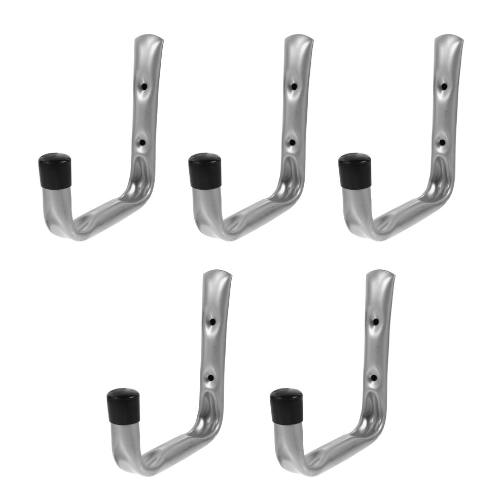 5Pcs Heavy-Duty Steel Wall-Mounted Hooks For Garage Tool Storage 3322437963527