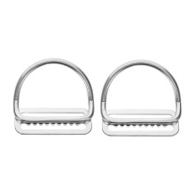 Stainless Steel Diving Weight Belt Buckle 2Pcs Serrated Edge Welded D Ring Side-Mount Fastener for Scuba Diving