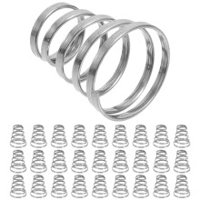 30Pcs Stainless Steel Bike Wheel Skewer Quick Release Rod Spring