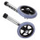 1 pair walking aid front wheel replacement, mute walker part 10