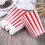 25pcs classic striped paper popcorn cups snack containers 6