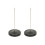 2 pcs desktop bill holder with round base and straight rod 1
