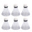 24pcs plastic badminton shuttlecocks for outdoor use, white 6