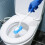 30pcs disposable toilet brush refills sponge heads replacement 10