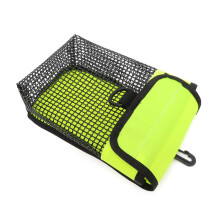 Mesh Bag Clip For Under Water Storage Pouches, Diving Gear Carrier, Scuba Gear Bag, Fluorescent Yellow
