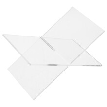 acrylic storage stand for cookbooks magazines textbooks
