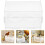 2pcs Automatic Acrylic Chicken Feeder Chick Feeding Holder 1