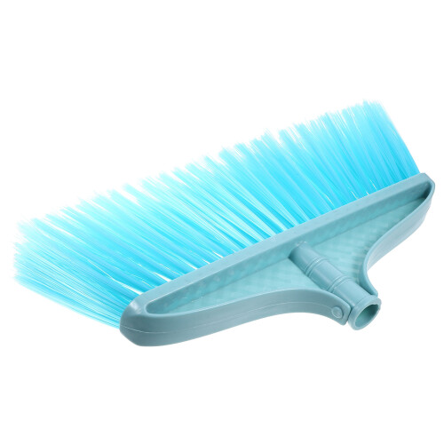 Sky-Blue Plastic Broom Head for Indoor and Kitchen Cleaning Refill