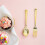 120pcs Gold Utensils Silverware 7
