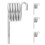 4pcs water press spring for iron mop bucket replacement cleaning 1