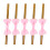 20pcs Tie Ribbon Dot Bow for Baking Packing Sealing Ties 7