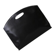 PU Leather Briefcase Large Capacity Retro Business Tote Bag Laptop And Documents Laptop Compatible Document Organizer