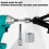 Trailer Jack Drill Adapter Electric Wrench Attachment Leveling Socket Tool Metal Construction Trailers RVs Easy Install 2