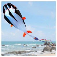 Fly Kite Dolphin Model 0401 Soft Big Kite For Kids And Adults Beginners Outdoor Toy Color C