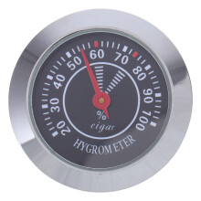 Analoge mechanische hygrometer voor sigarenhumidor, rond