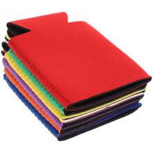 6 capas portáteis para garrafa 330 ml, mantém , cores sortidas