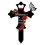 cruz de metal para e cemitério com haste para túmulo 5