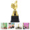troféu de polegar, plástico, 1 3