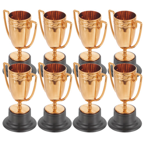 8 troféus miniatura , de premiação para crianças 1