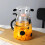conjunto 550 ml estampada micro- flor 6