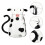 conjunto 550 ml estampada micro- flor 9