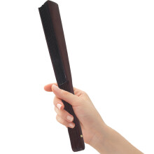 leque dobrável preto para presente de e