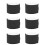 6Pcs Einstellbare Ski Straps Verschluss Band Haken 6