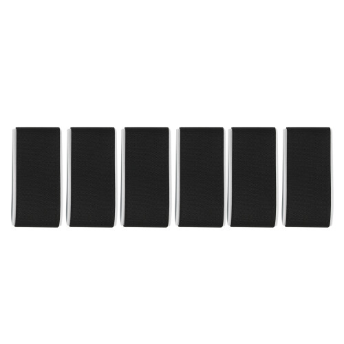 6Pcs Einstellbare Ski Straps Verschluss Band Haken