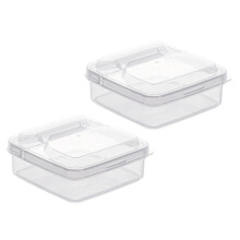 2 -schneidehüllen, butterdosen, portions- und frischhalteboxen