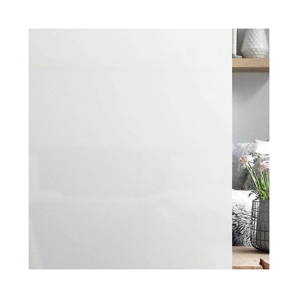 Window Privacy Film,Frosted Glass Removable Window Films,Static Cling Opaque Window Coverings Film-image