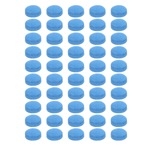 50PCS Leder Billard Pool Queue Tipps Pool-Stick 2
