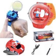 New Watch Remote Control Car Toy, Mini Cartoon Remote Control Car Watch Toys, Racing Watch