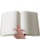 Bloemenring Bladwijzer Student Paars Epoxy Plastic Boekensteun 11