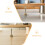 4 dubbele taartstempers: deegstamper voor cake, quiche, dessert 8