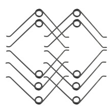 10 v-form gartenschere federn, für