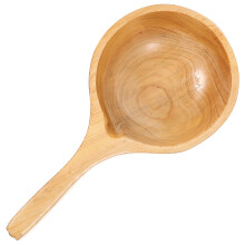 Saunaschaufel Aus Holz Badelöffel Gießkelle