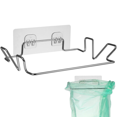 2 müllbeutelhalter mit haken und ablagefächern 1