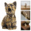 4er-set messing katzen figur mini statue retro kätzchen 11