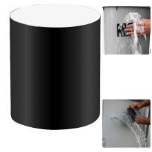 Black Duct Tape Waterproof, XiXiRan Strong Repair Sealing Insulation Tape, Self Adhesive PVC Tapes
