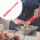 silikon-spatel langem griff für kuchen creme teig backen rot 3