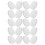 mèches céramique 20 pcs âme coton pour foyer bioéthanol 1