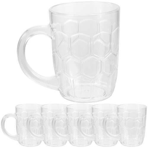 6 chopes à transparentes, portables pour dégustation 1