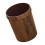 retro trash bucket with wood grain design, creative 1pc can 4