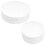 2Pcs Round Foam Cake Dummy Practice Model For Bakery Training 3
