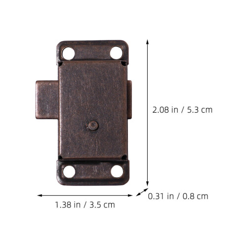 Cabinet Lock Set With Key Retro Cupboard Lock 1